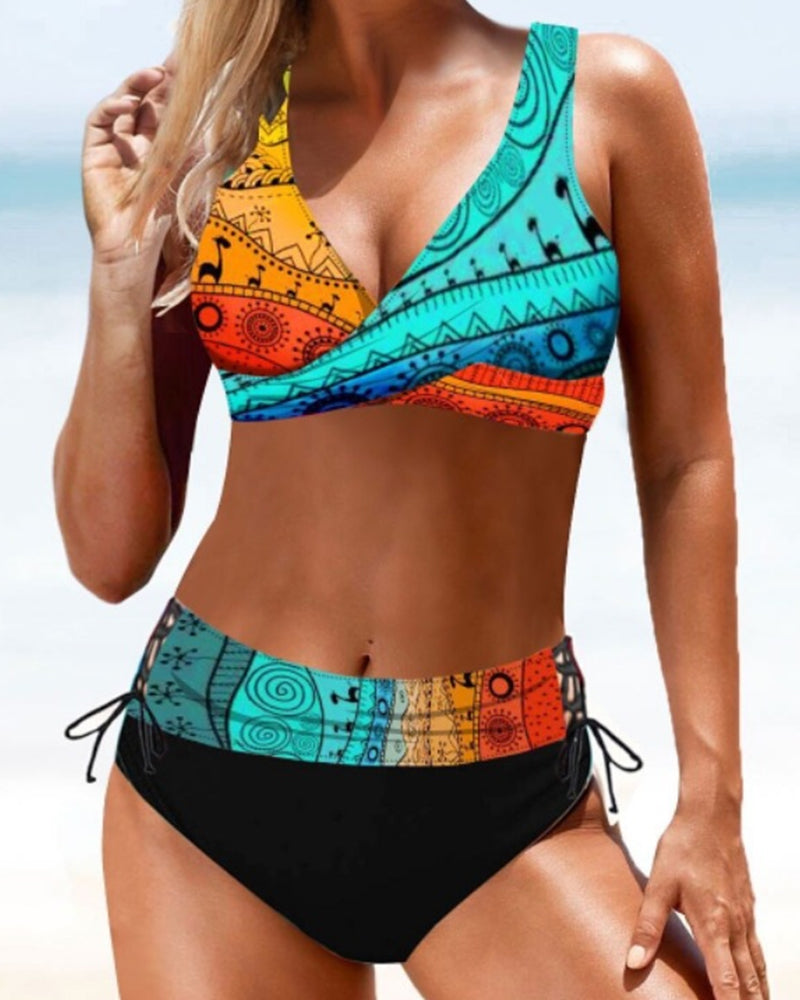 Eva | Colorful Bikini