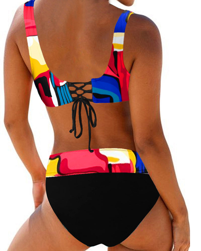 Eva | Colorful Bikini