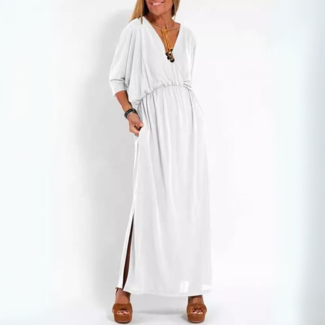Charlotte | Elegant Maxi Dress with V-Neck