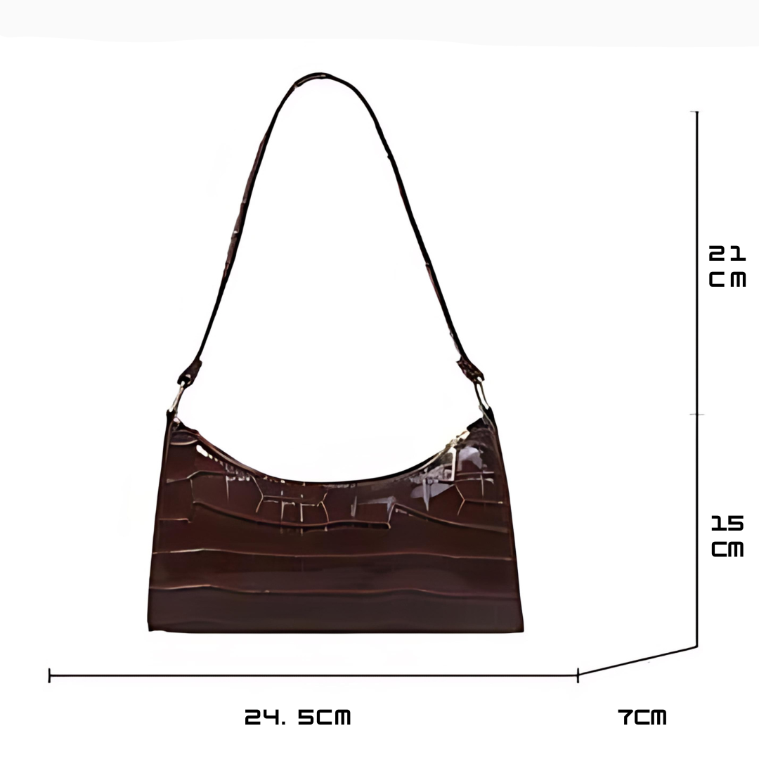 Uma | Shiny Leather Bag