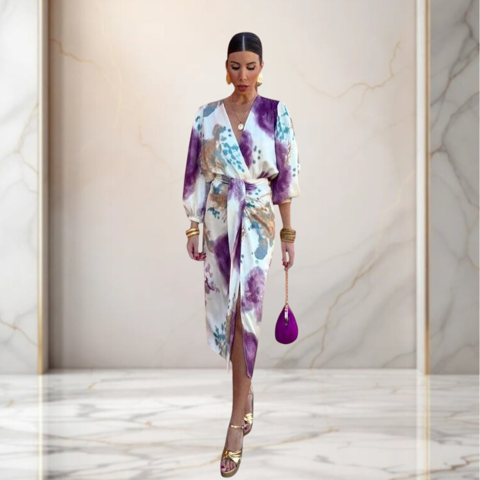 Valeria | Elegant Dress with a High Waist