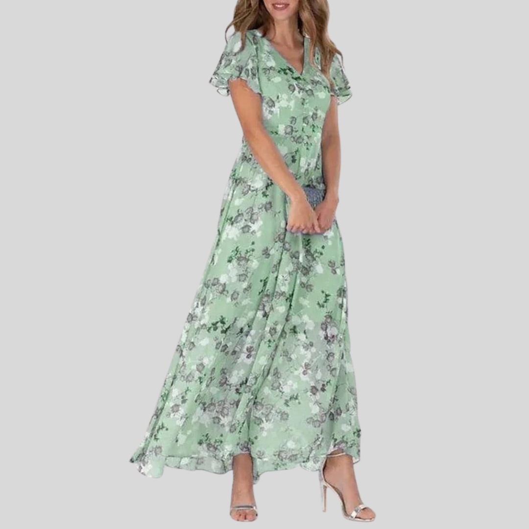 Renee | Colorful Maxi Dress