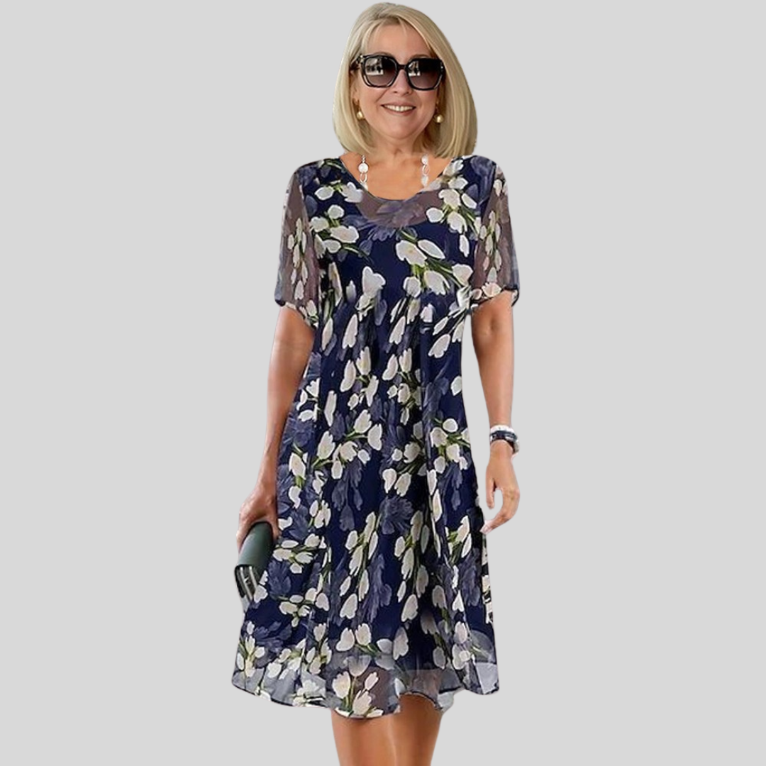 Madison | Floral Print High-Waisted Dresses