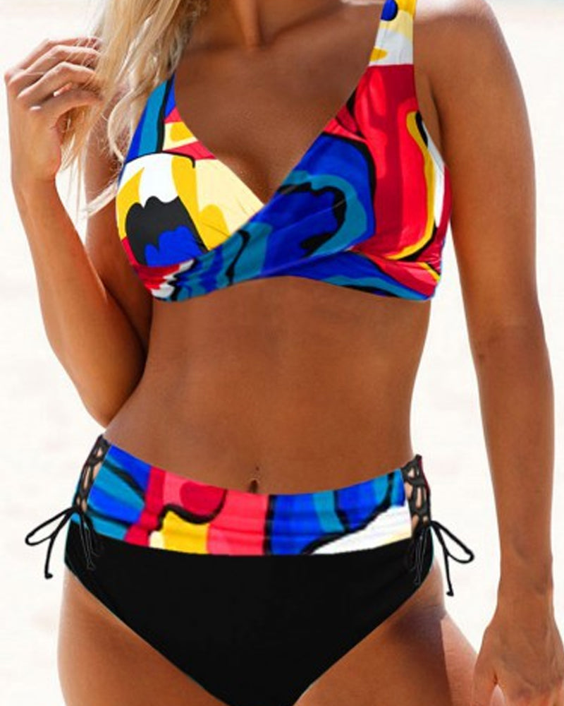 Eva | Colorful Bikini