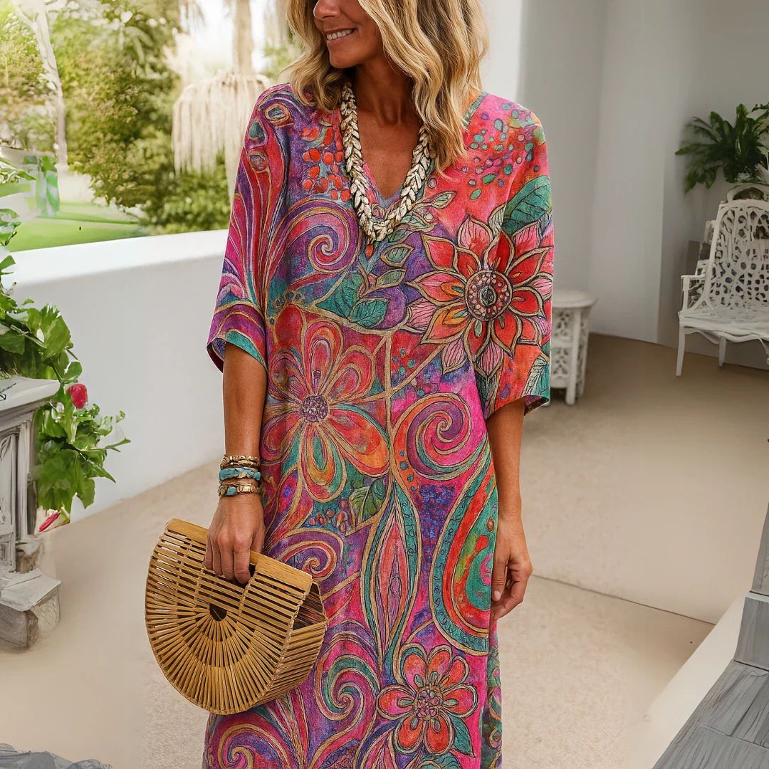 Jordyn | Elegant Floral Dress