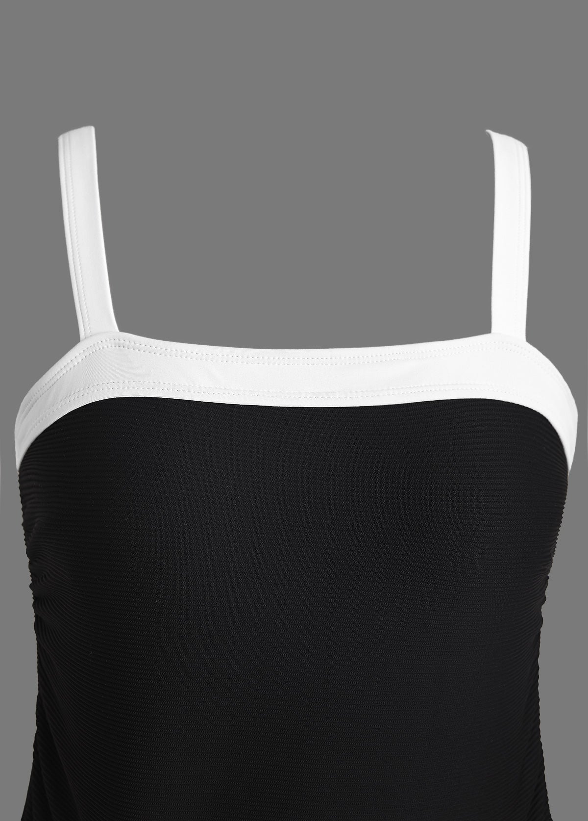 Daphne | Contrast Binding Tankini Set