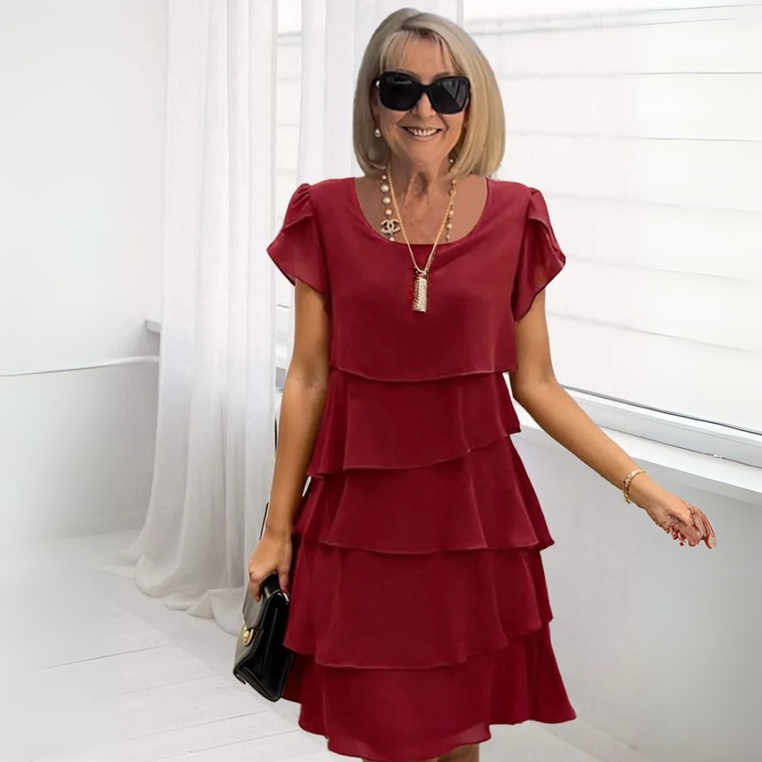 Sofia | Elegant dress made of thin fabric