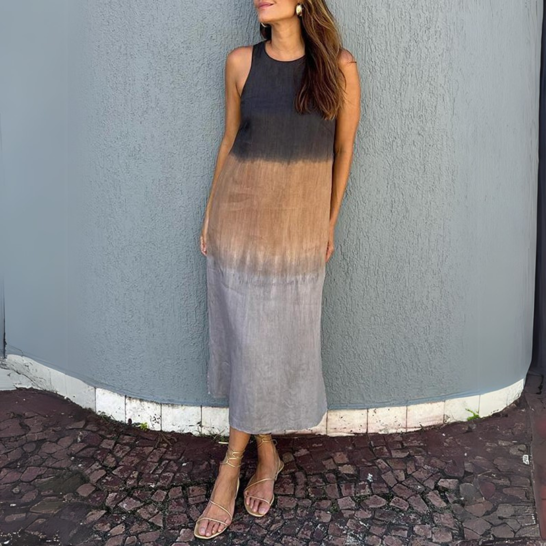 Melanie | Elegant Printed Dress
