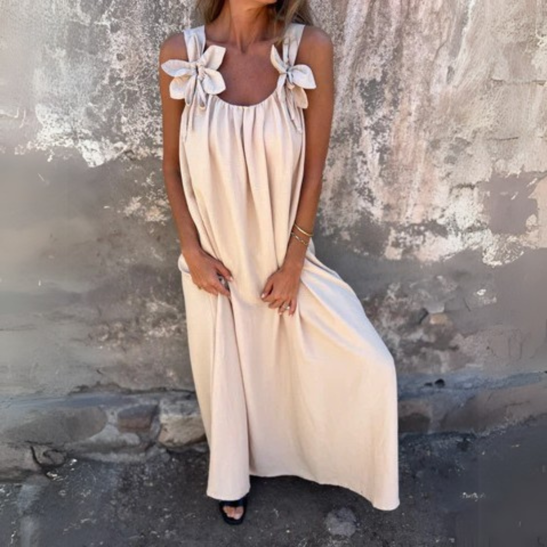 Stella | Elegant Summer Dress with U-Cut