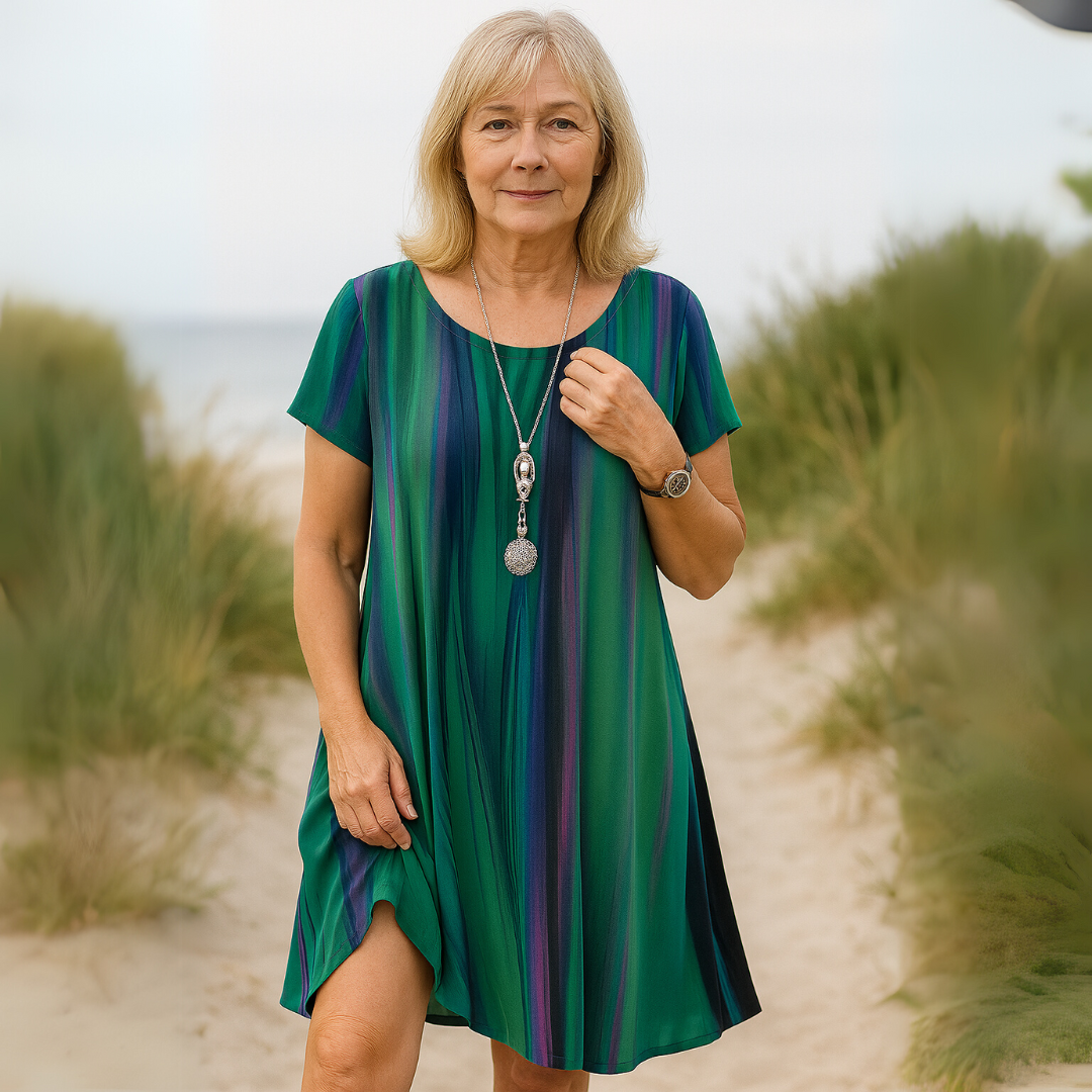Beverly | Boho Gradient Dress