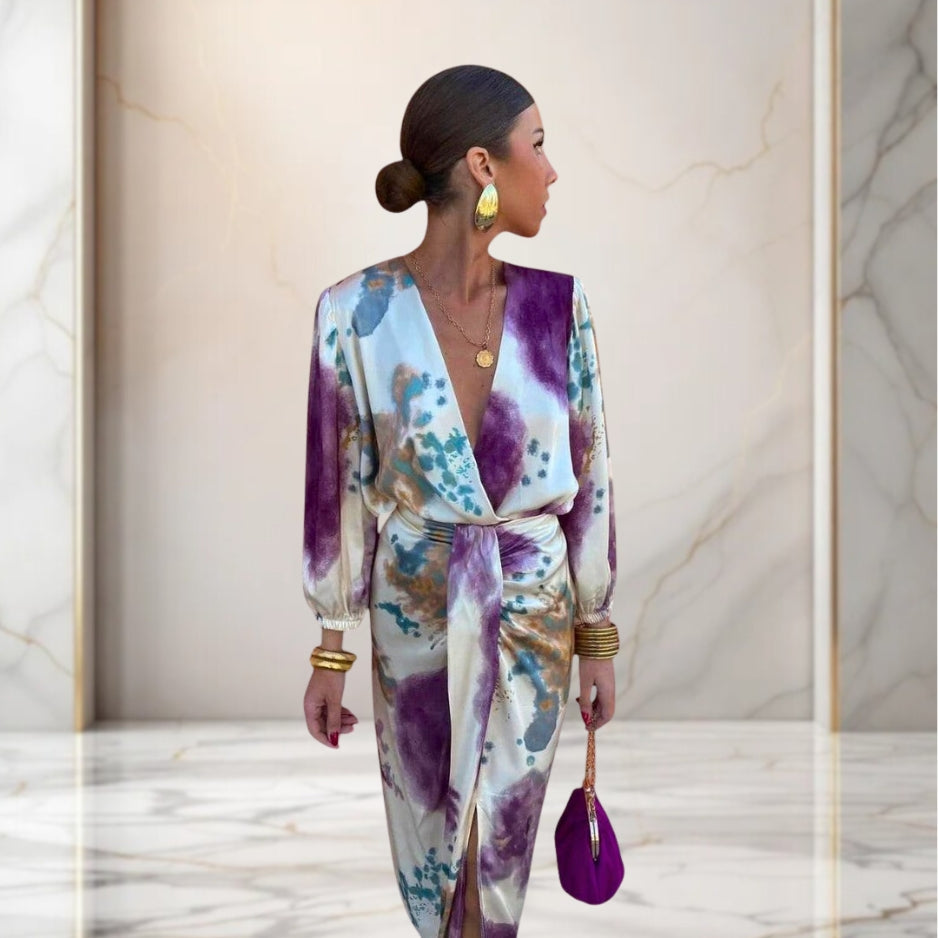 Valeria | Elegant Dress with a High Waist