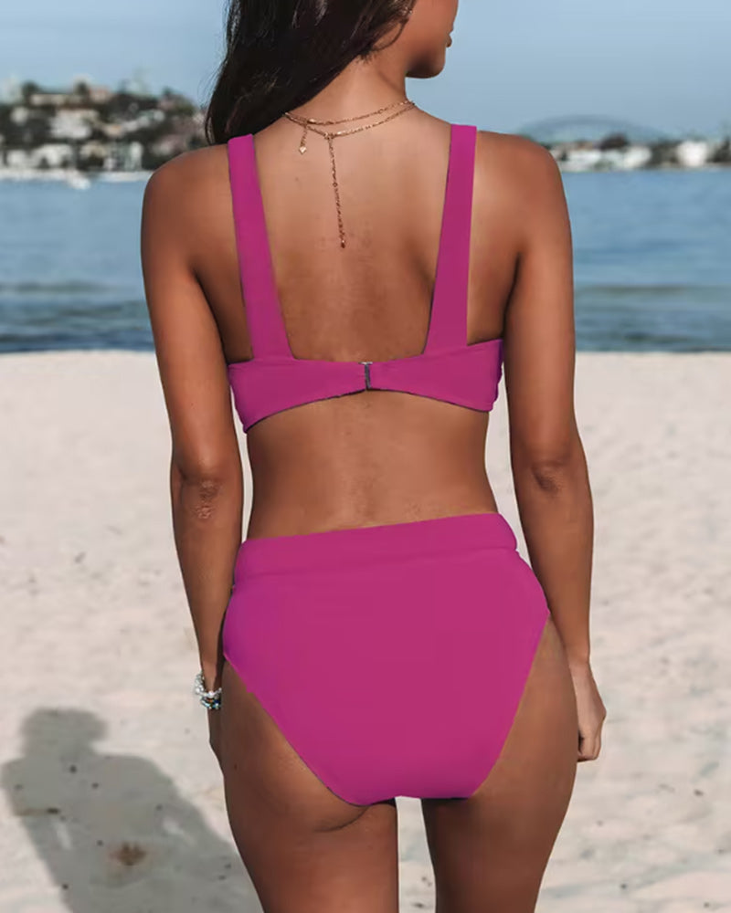 Kennelyn | High Waist Swim Dress