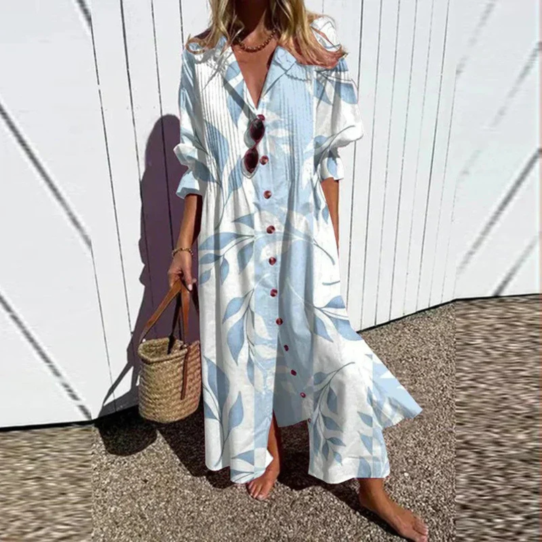 Ann | Boho dress with a loose silhouette