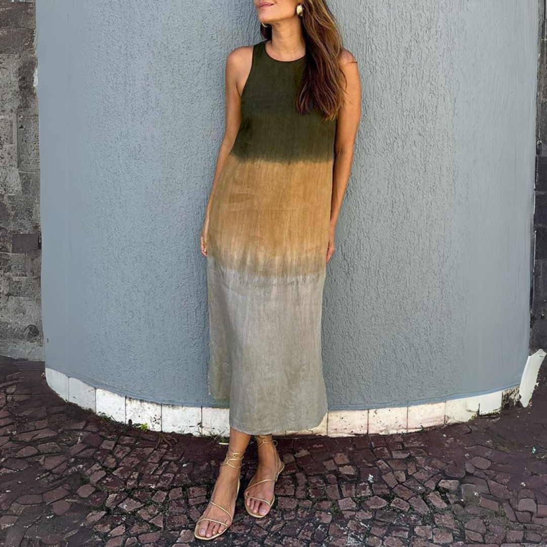 Melanie | Elegant Printed Dress