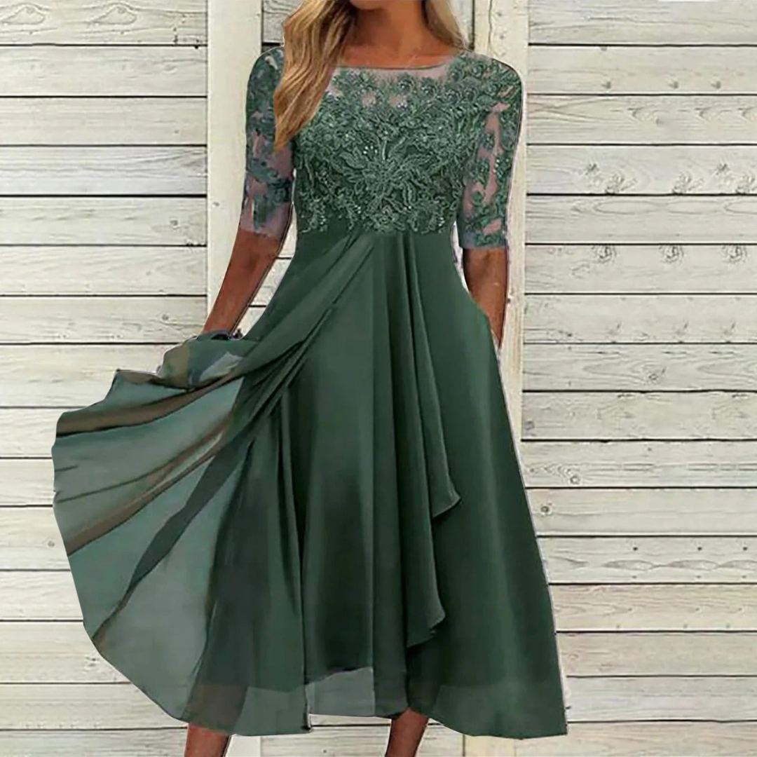 Kathleen | Classic Lace Dress