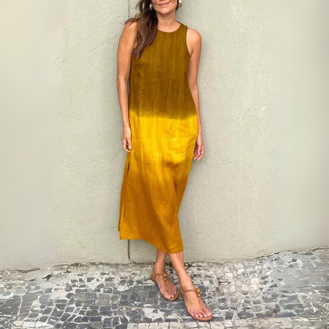 Melanie | Elegant Printed Dress