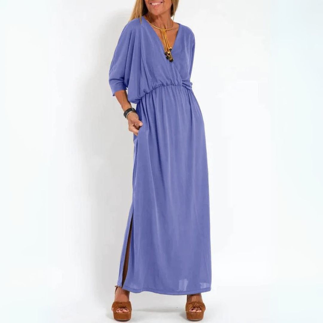 Charlotte | Elegant Maxi Dress with V-Neck