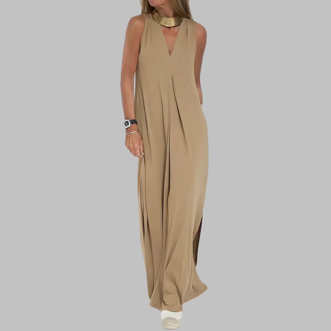 Theresa | Elegant Maxi Dress + Matching Cardigan as a GIFT