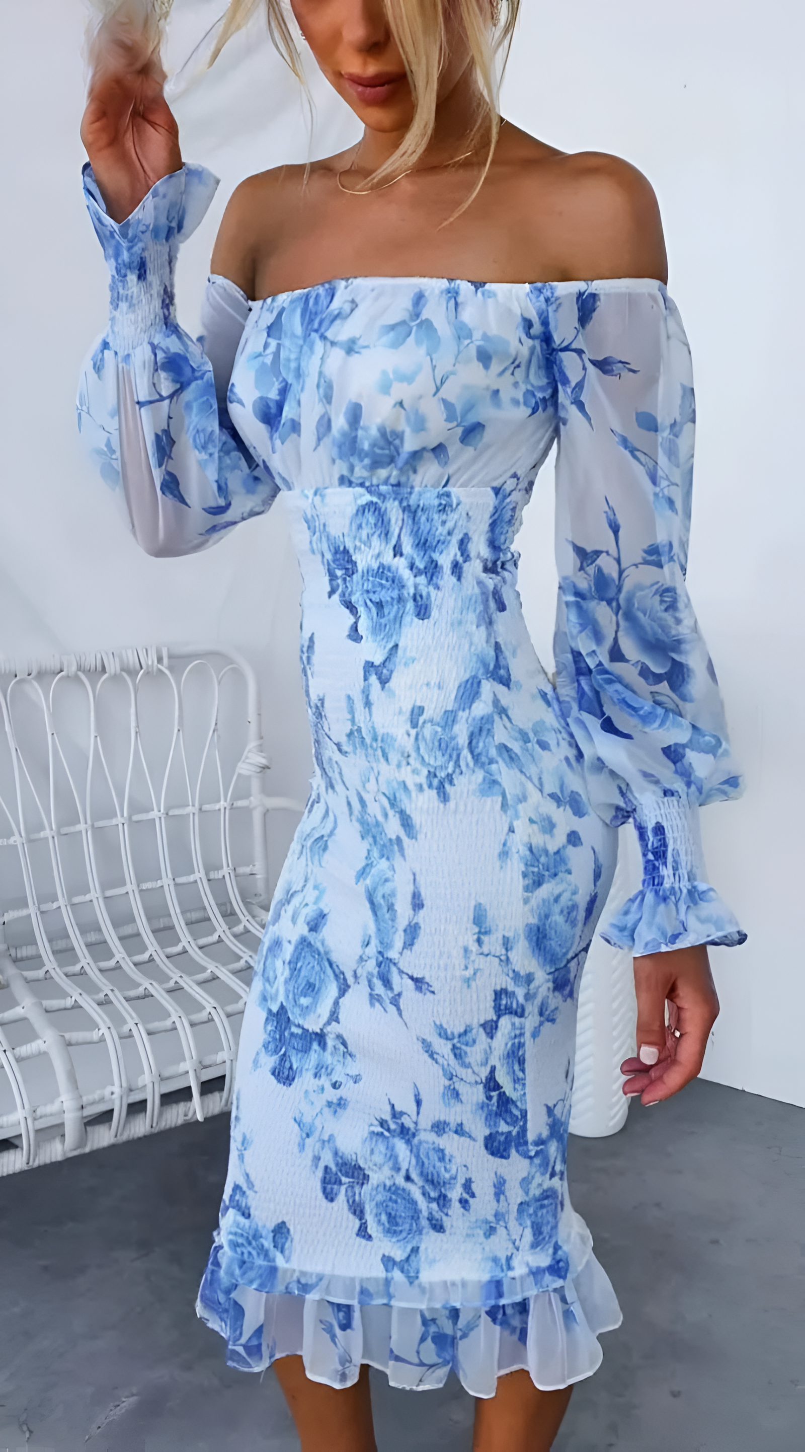 Abigail | Elegant Floral Dress (Almost Sold Out)