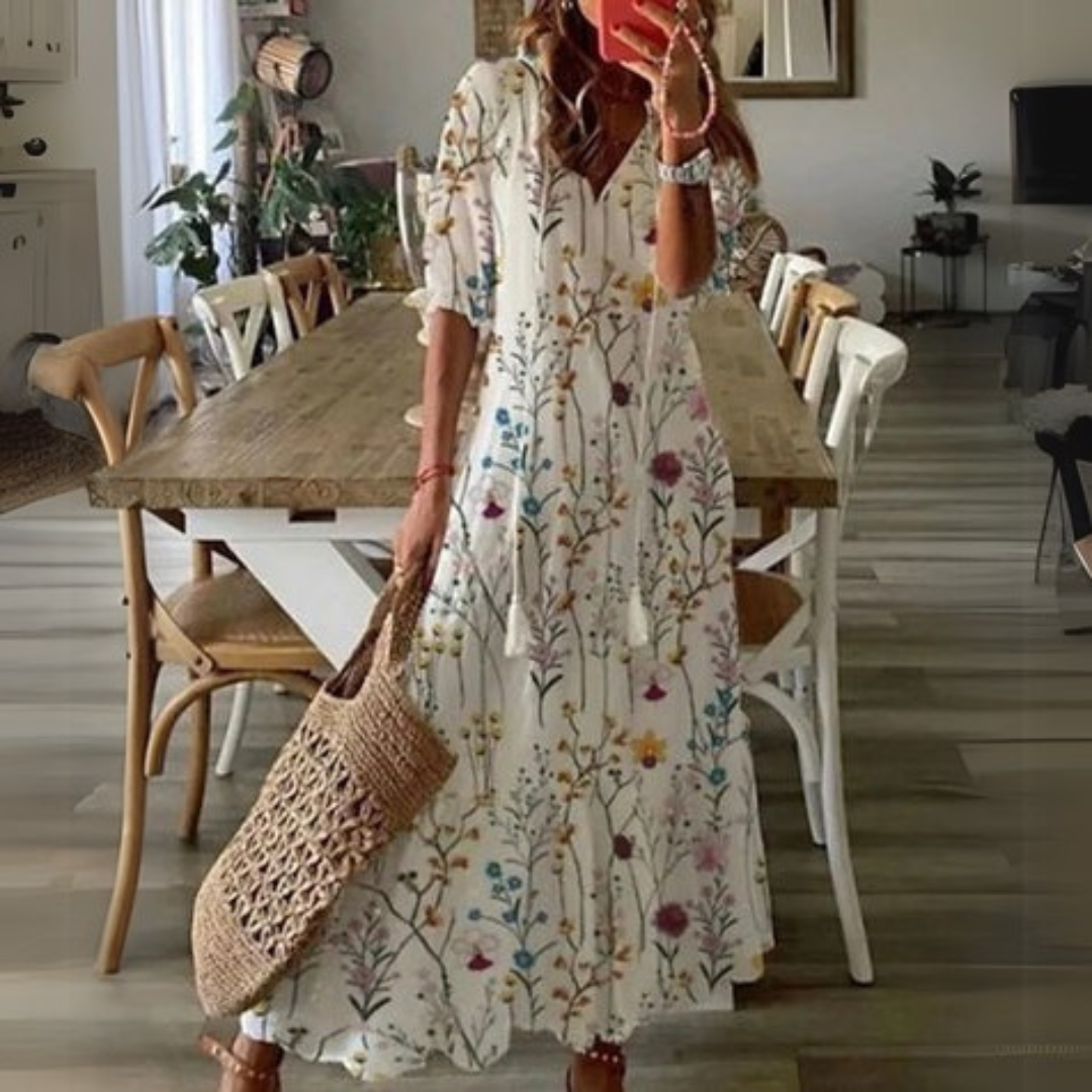 Isabella | Boho Lichotivé Maxi Dress