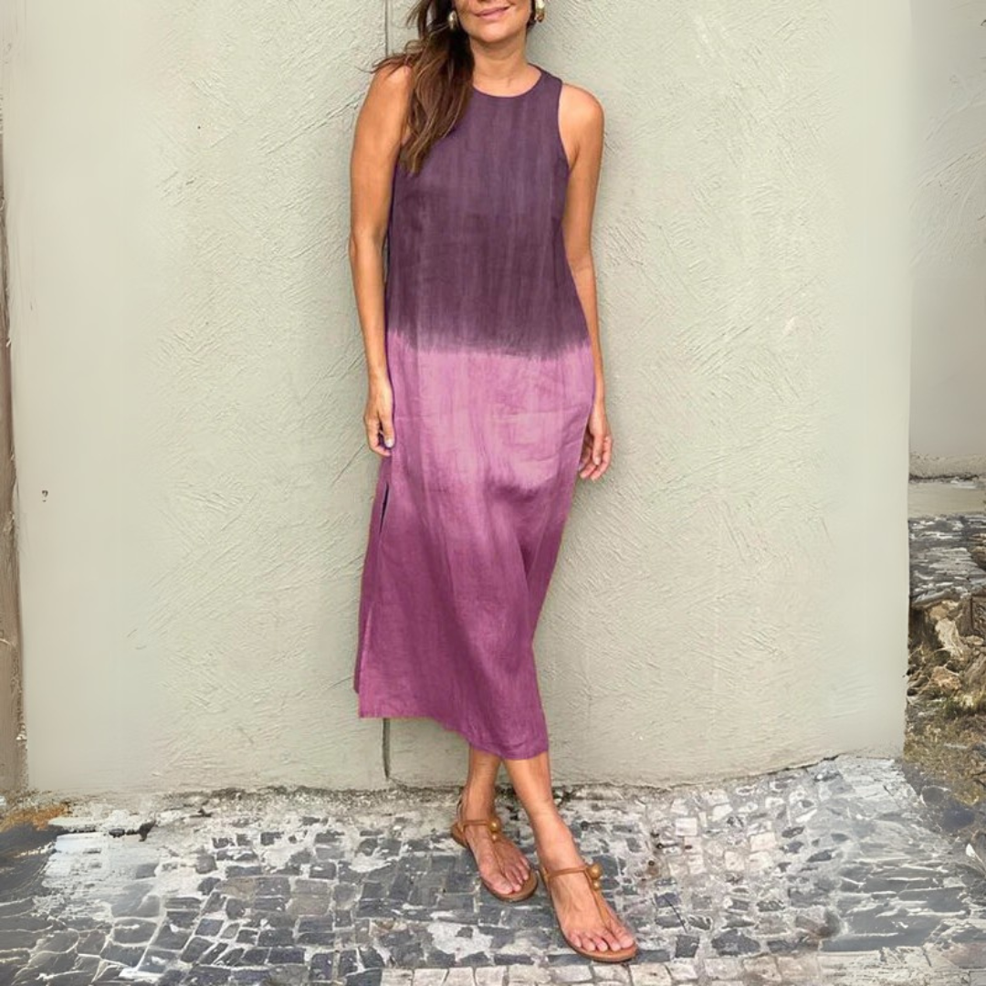 Melanie | Elegant Printed Dress