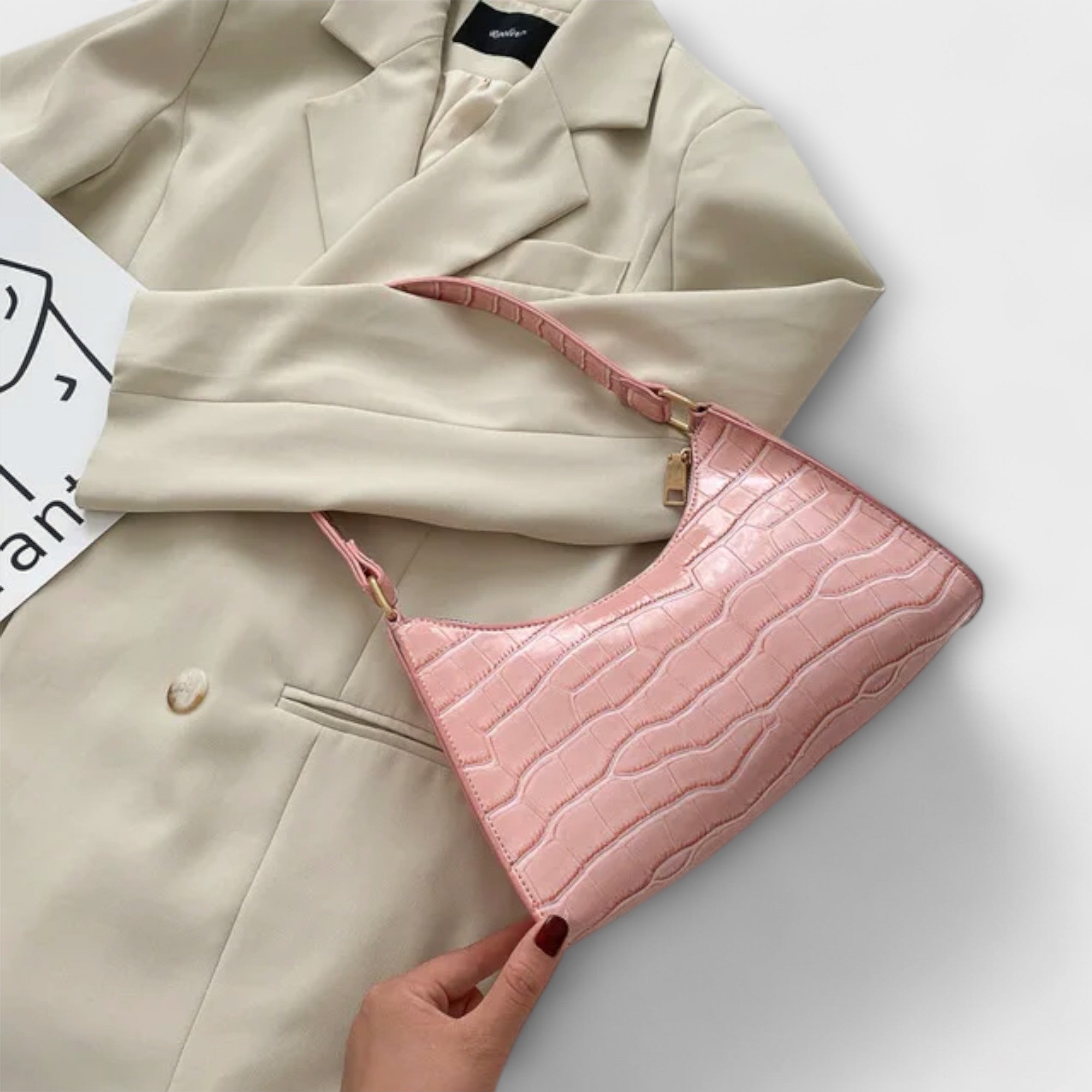 Uma | Shiny Leather Bag