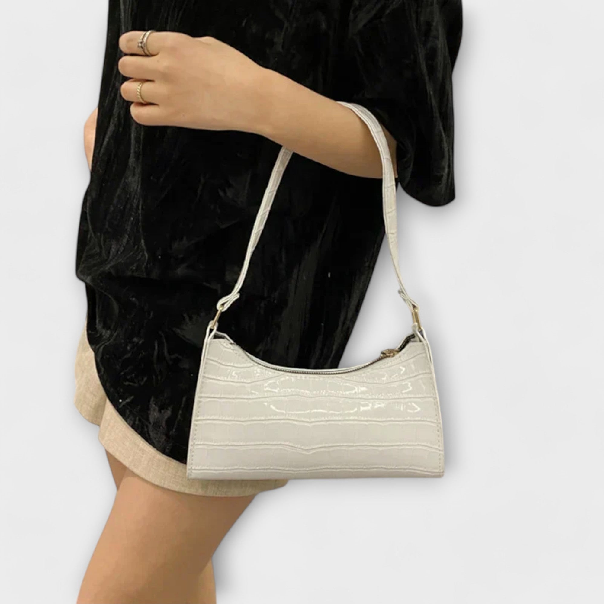 Uma | Shiny Leather Bag