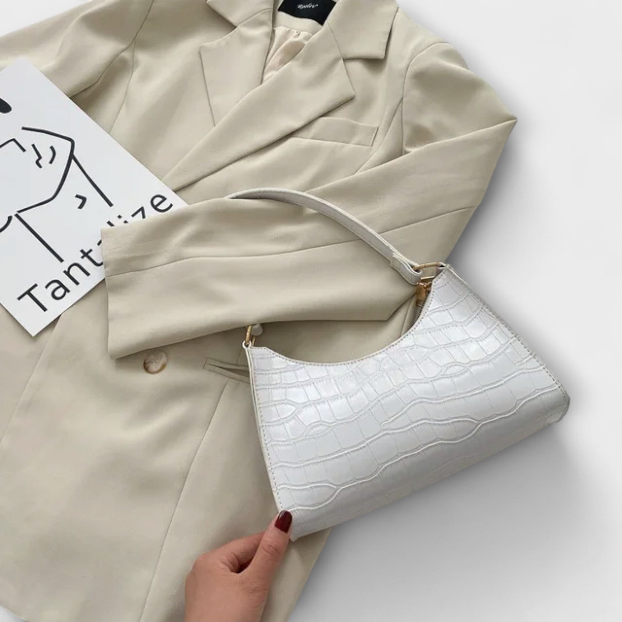 Uma | Shiny Leather Bag