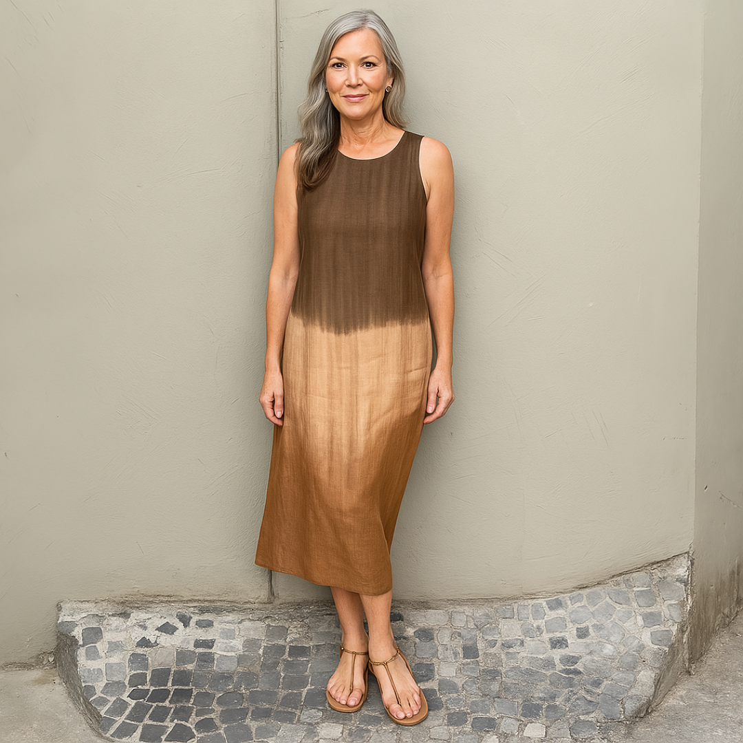 Melanie | Elegant Printed Dress