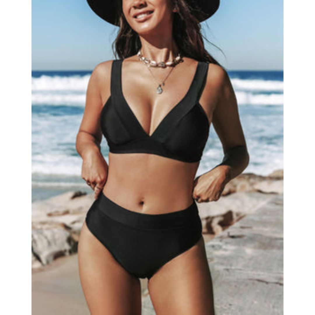 Kennelyn | High Waist Swim Dress