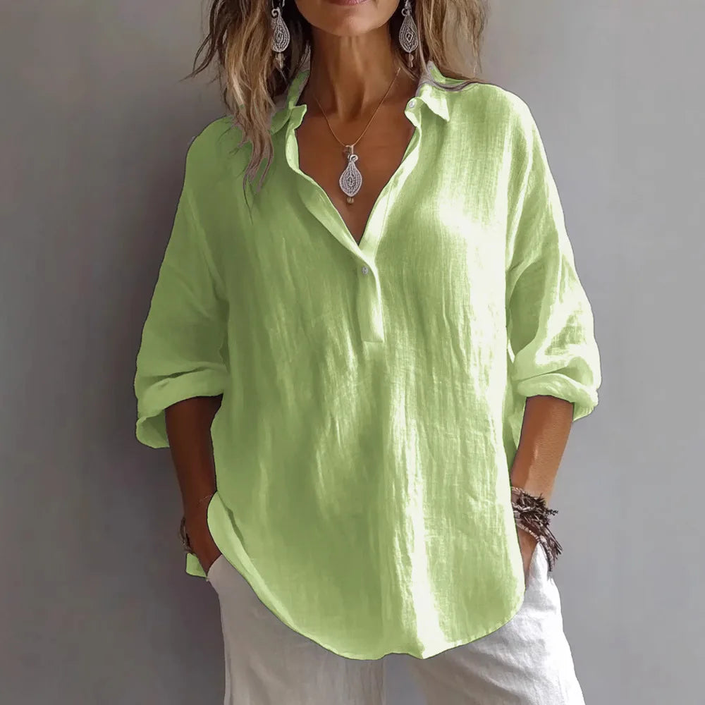 Barbara | Long Casual Blouse