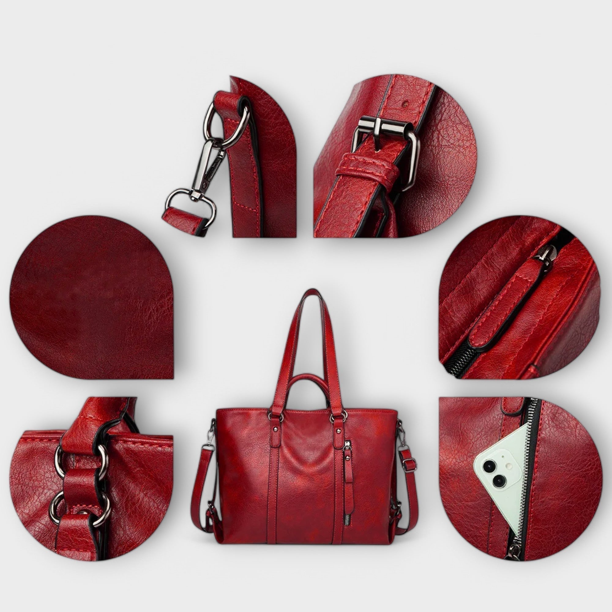 Camila | Large Leather Bag