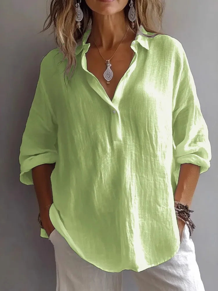 Barbara | Long Casual Blouse