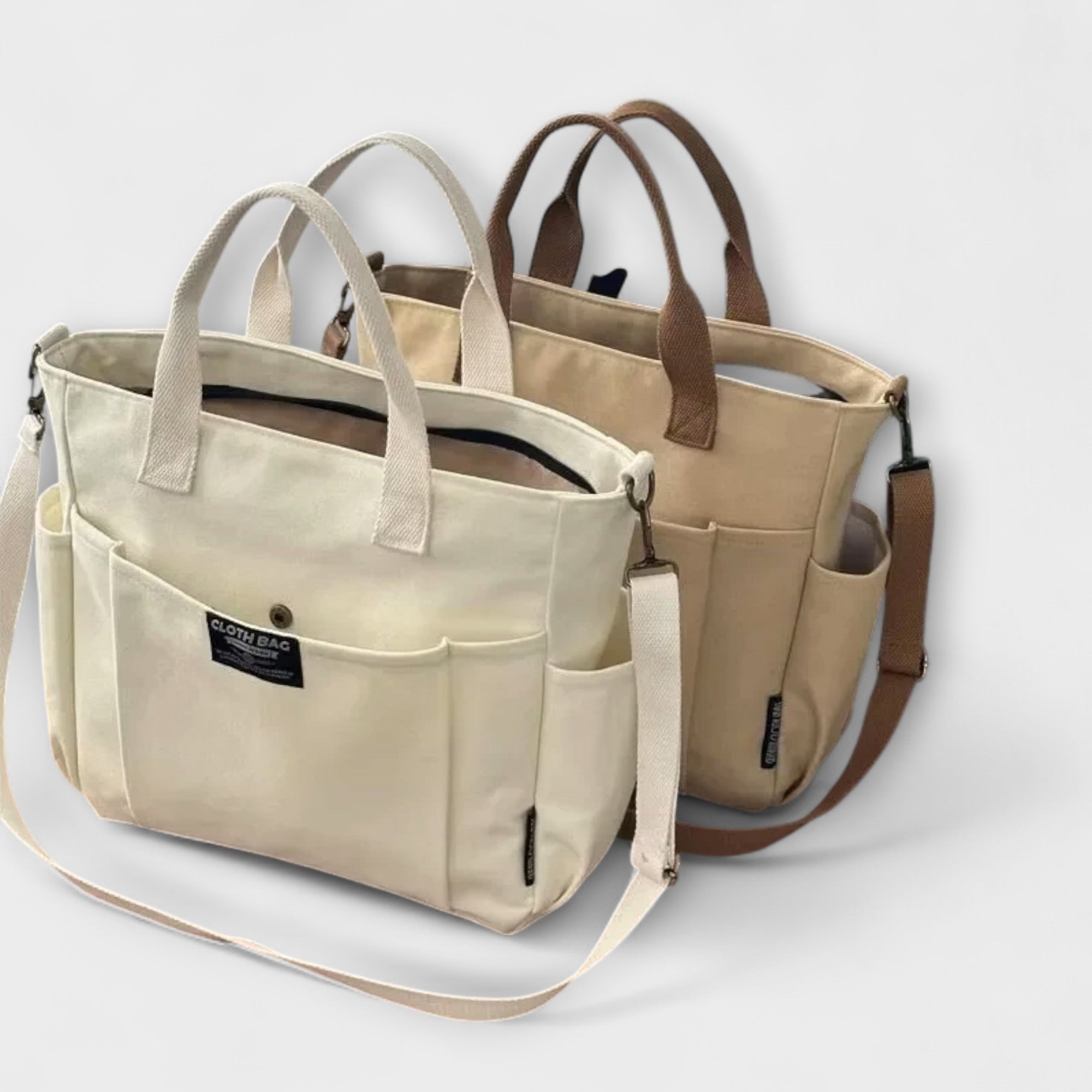 Charlotte | Minimalistic Canvas Tote Bag