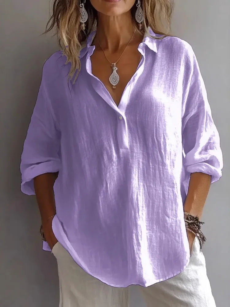 Barbara | Long Casual Blouse