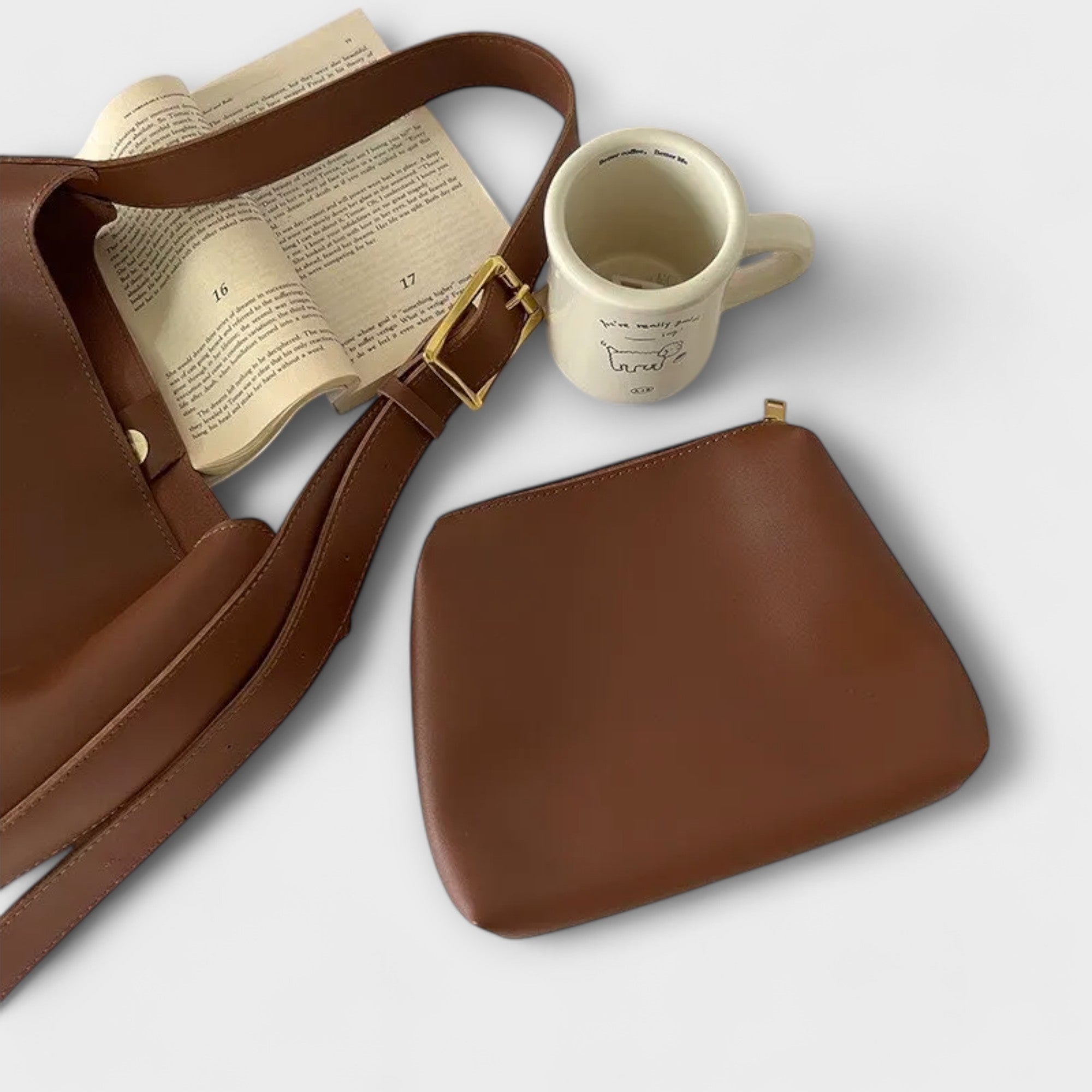 Winter | Elegant Leather Shoulder Bag