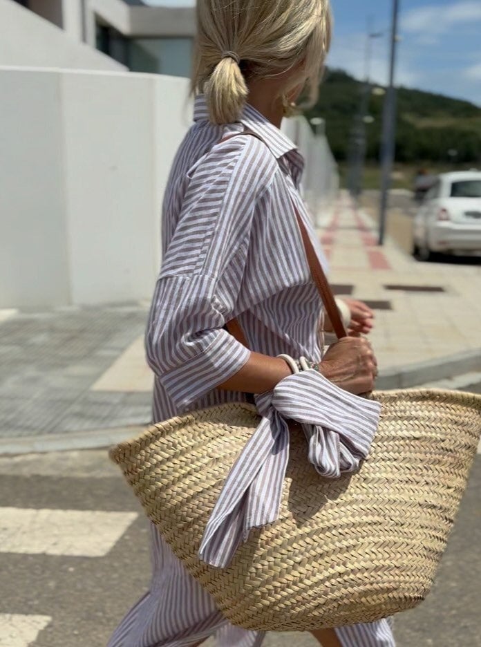 Nikol | Striped Shirt Dresses with a Modern Cut