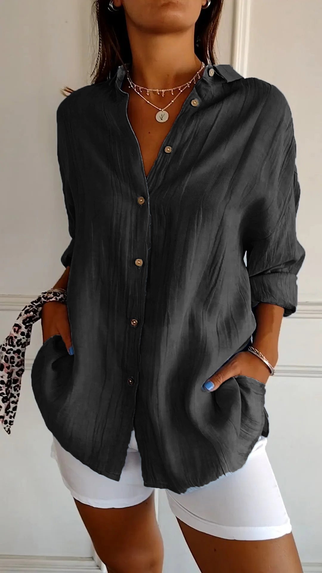 Cecylia | Comfortable Long Blouse