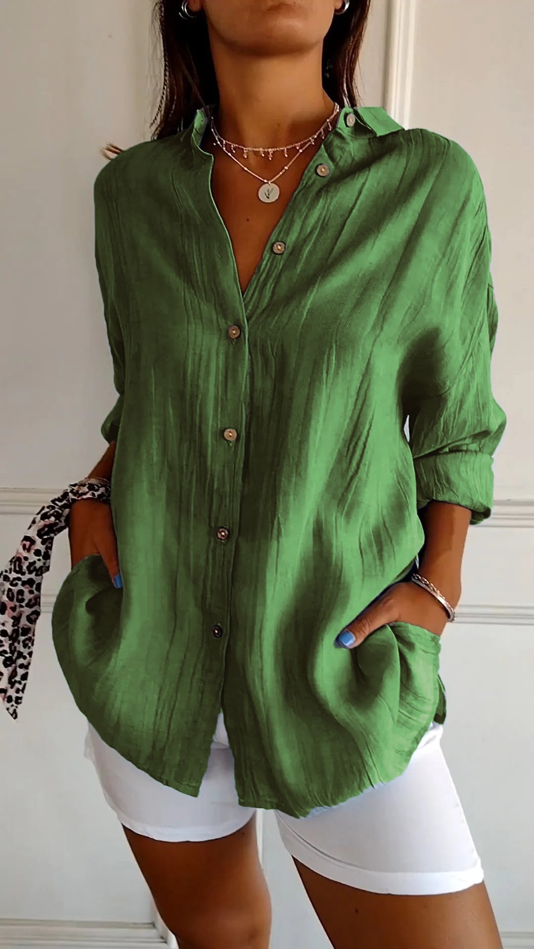 Cecylia | Comfortable Long Blouse