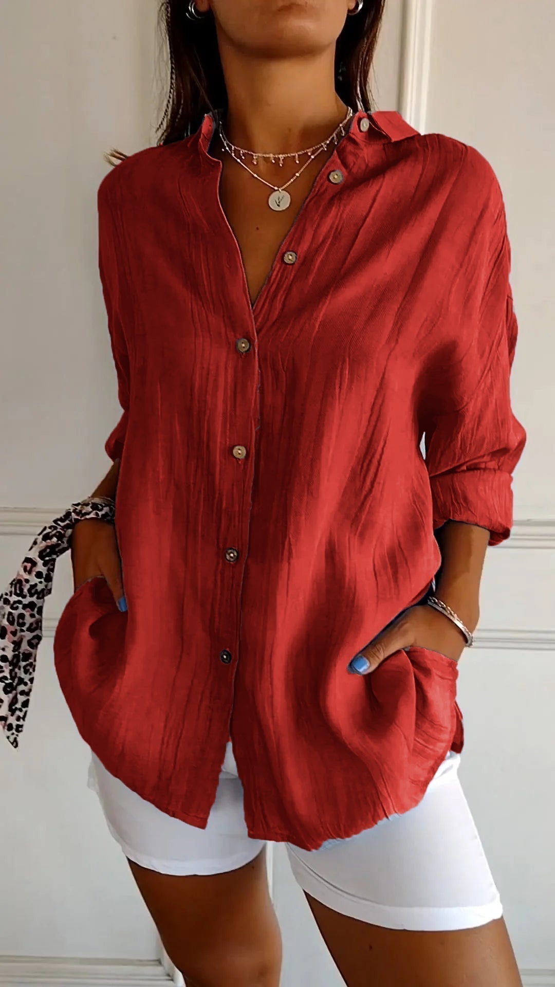 Cecylia | Comfortable Long Blouse