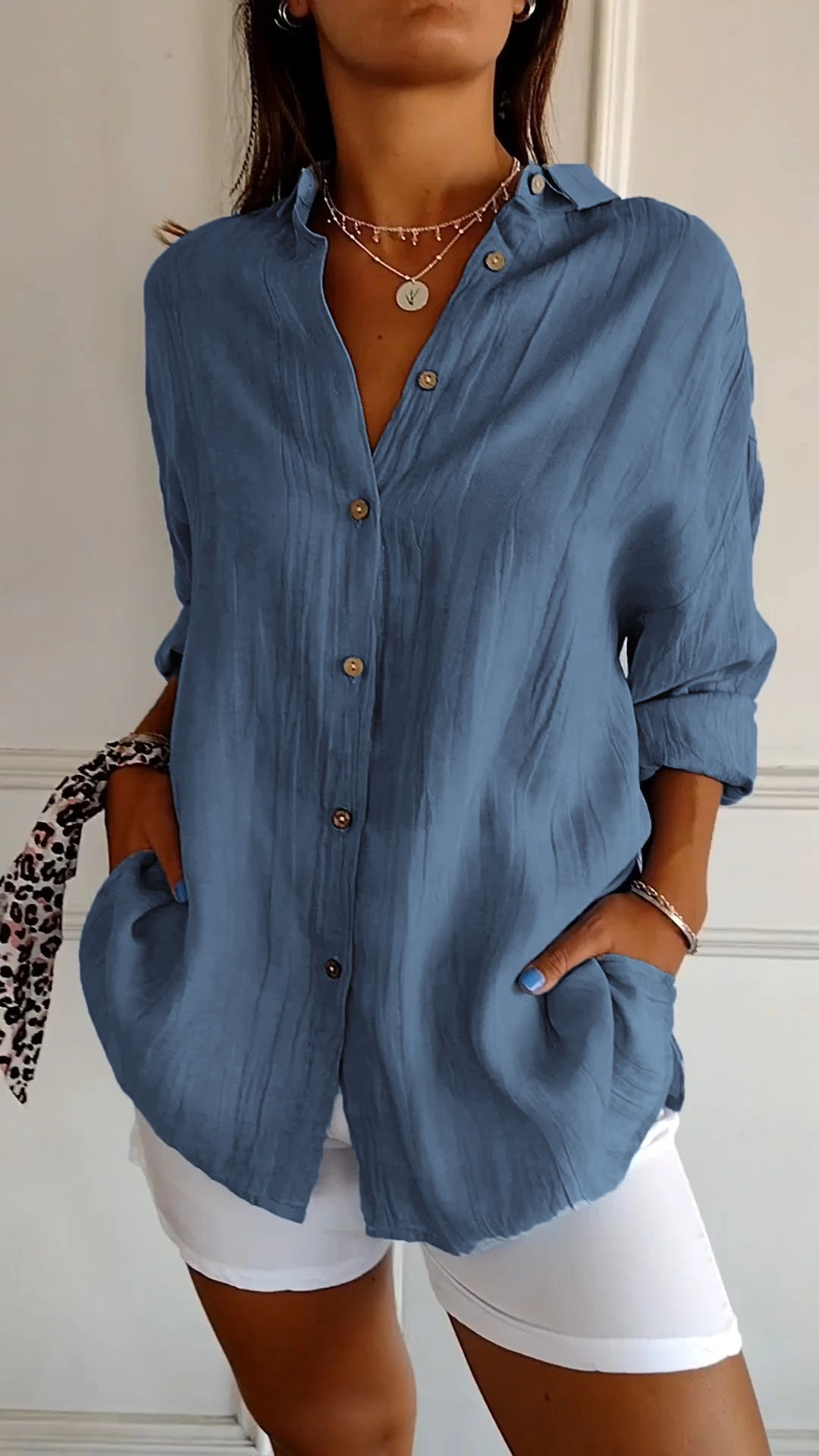 Cecylia | Comfortable Long Blouse