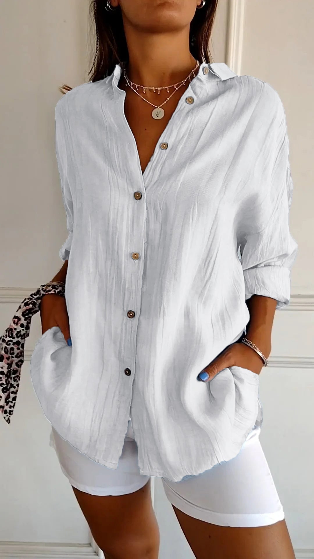 Cecylia | Comfortable Long Blouse