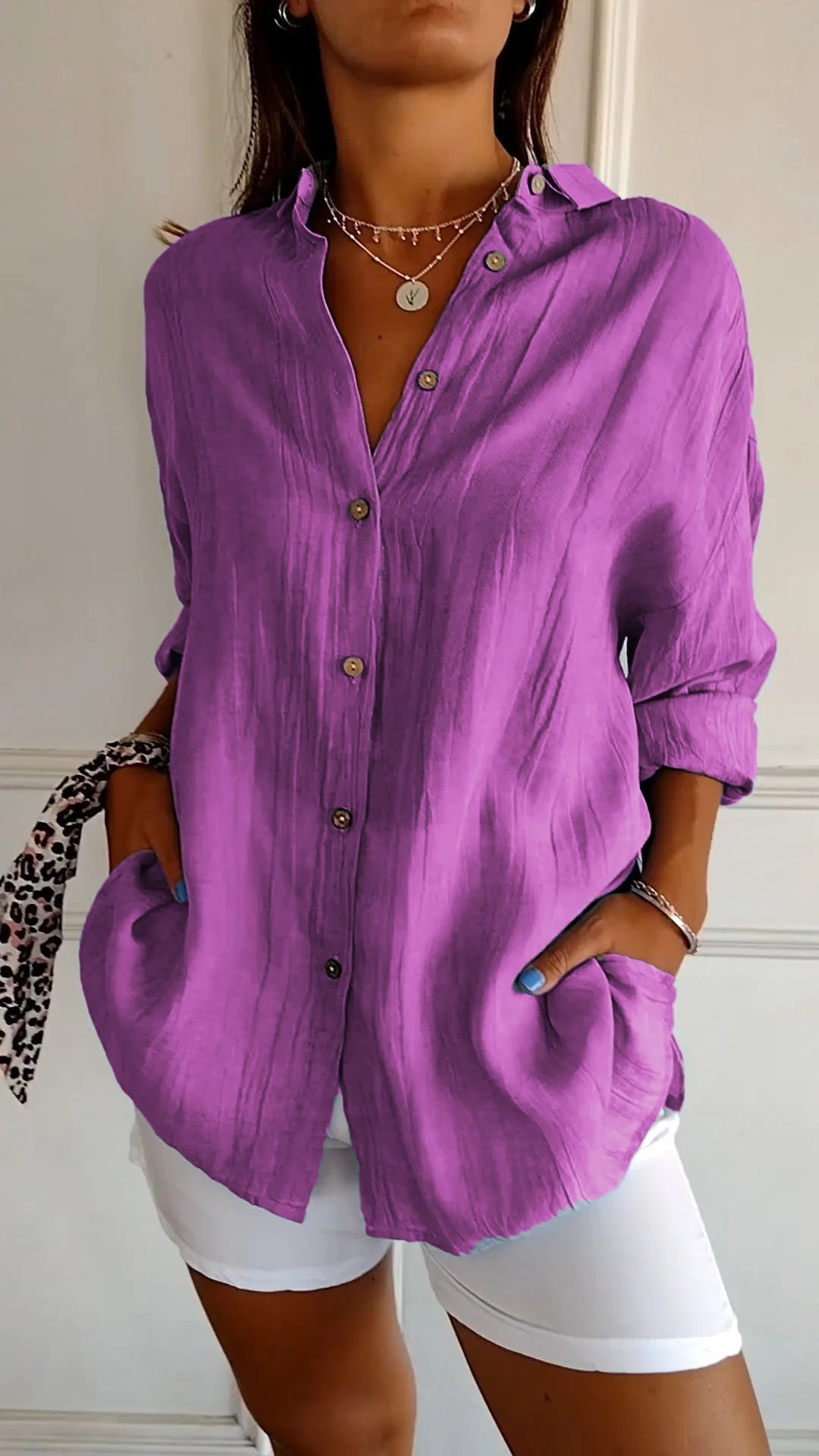 Cecylia | Comfortable Long Blouse
