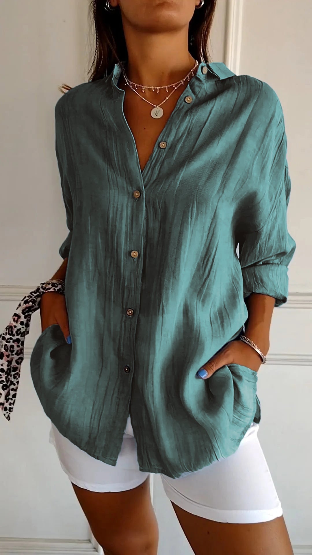 Cecylia | Comfortable Long Blouse