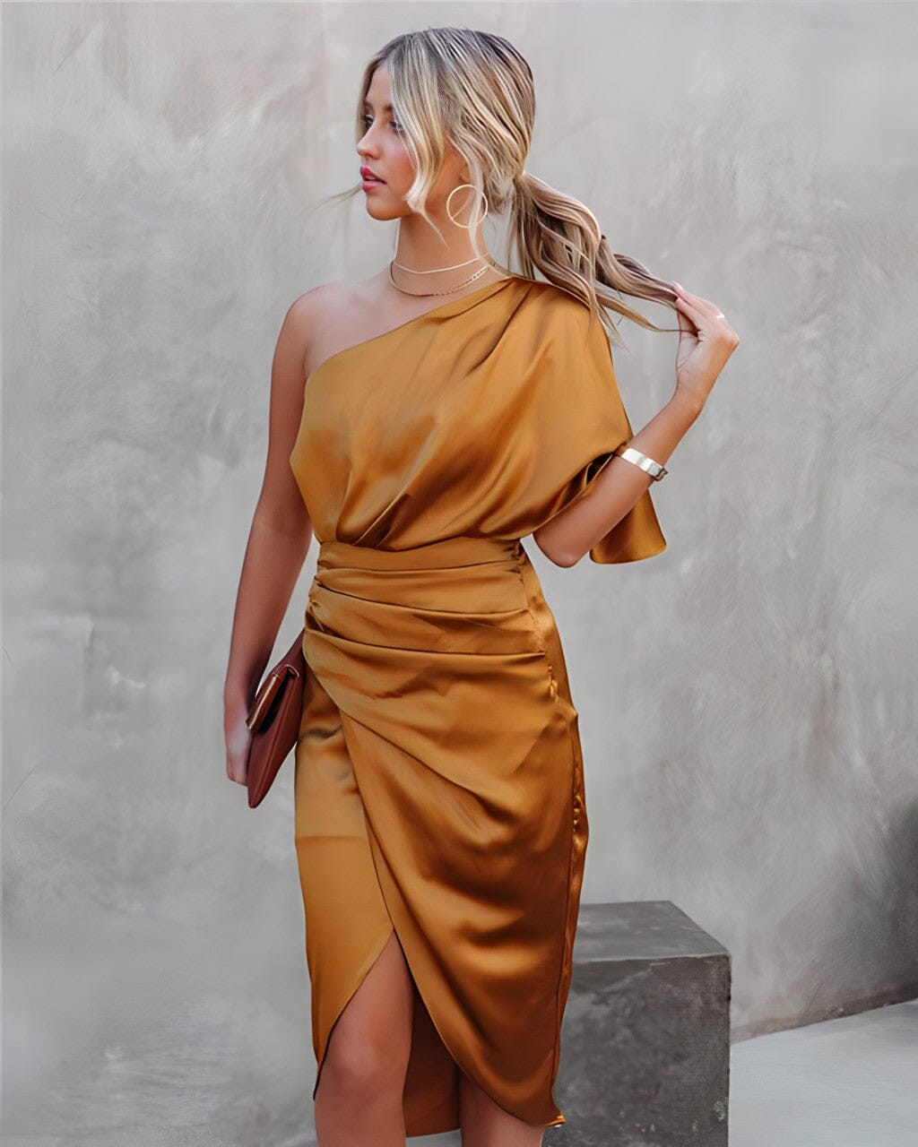 Dhalia | Asymmetrical Elegant Dress
