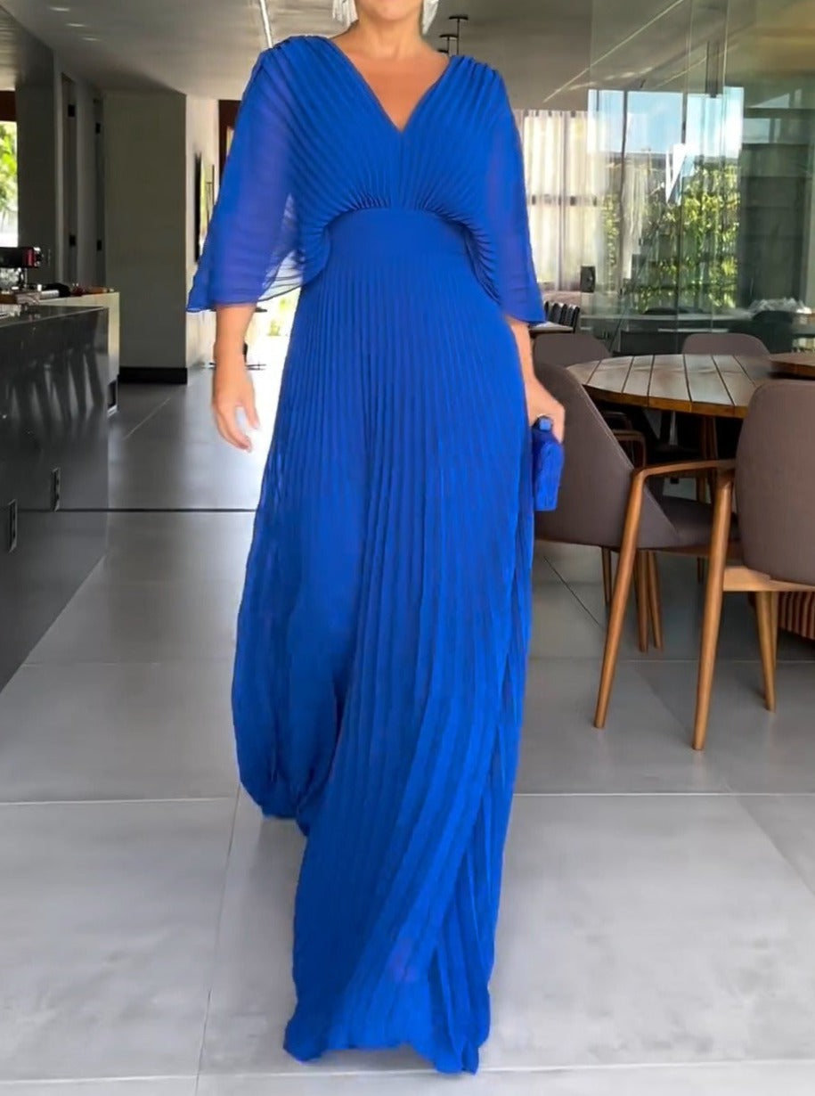 Zarya | Perfect Pleated Maxi Dress for Every Season
