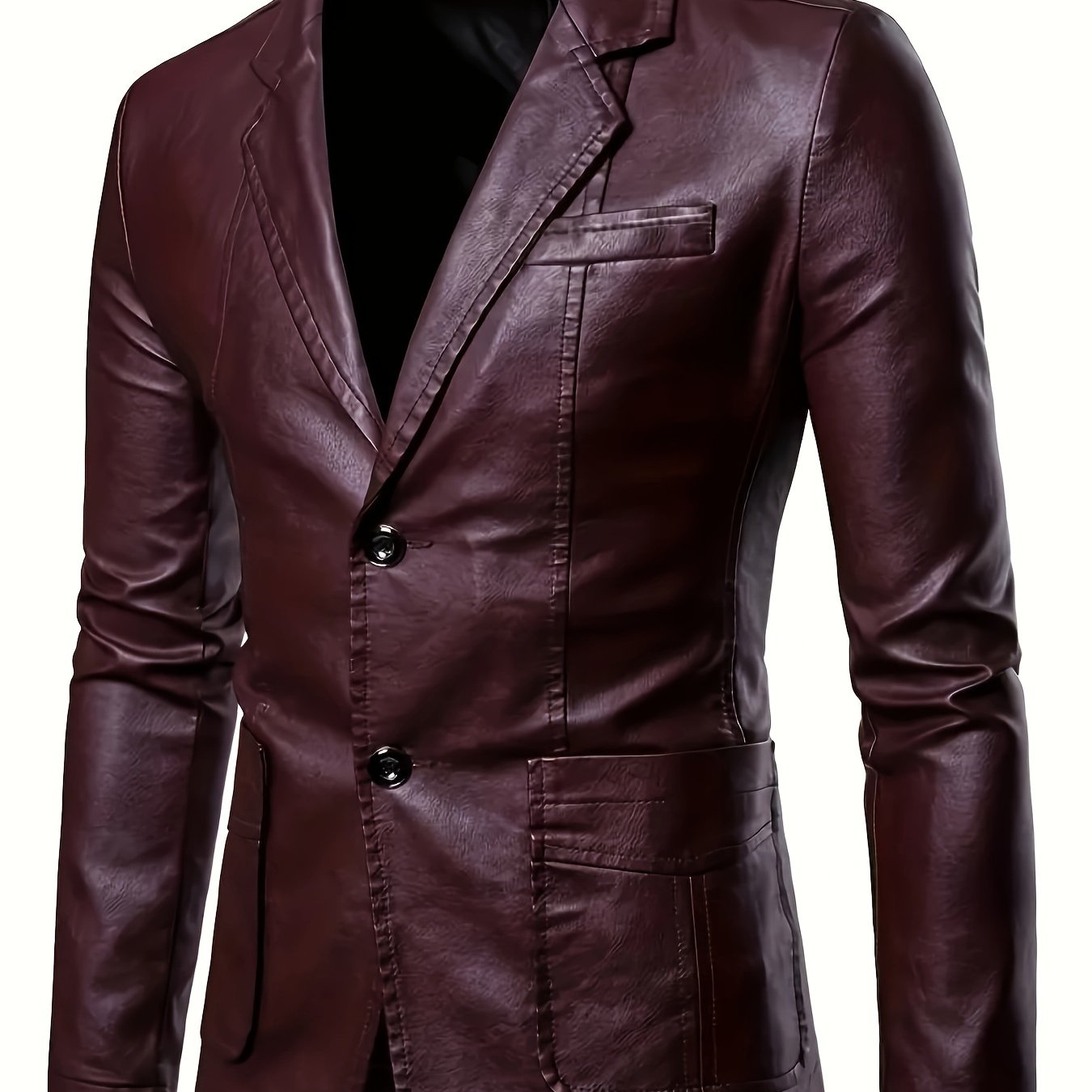 Clyde | Elegant leather blazer