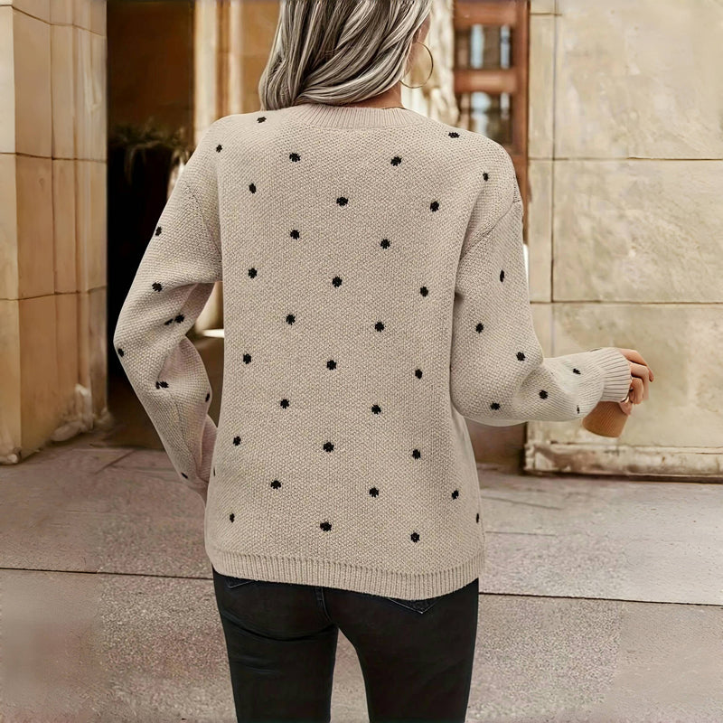 Hattie | Playful Textured Sweater