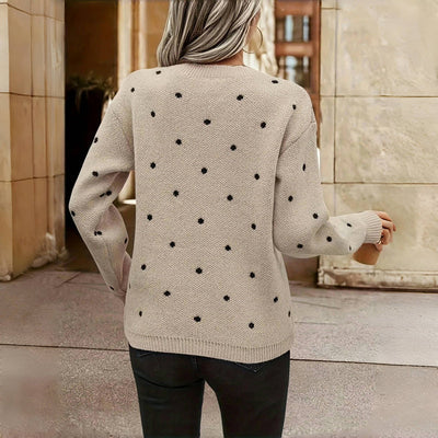 Hattie | Playful Textured Sweater