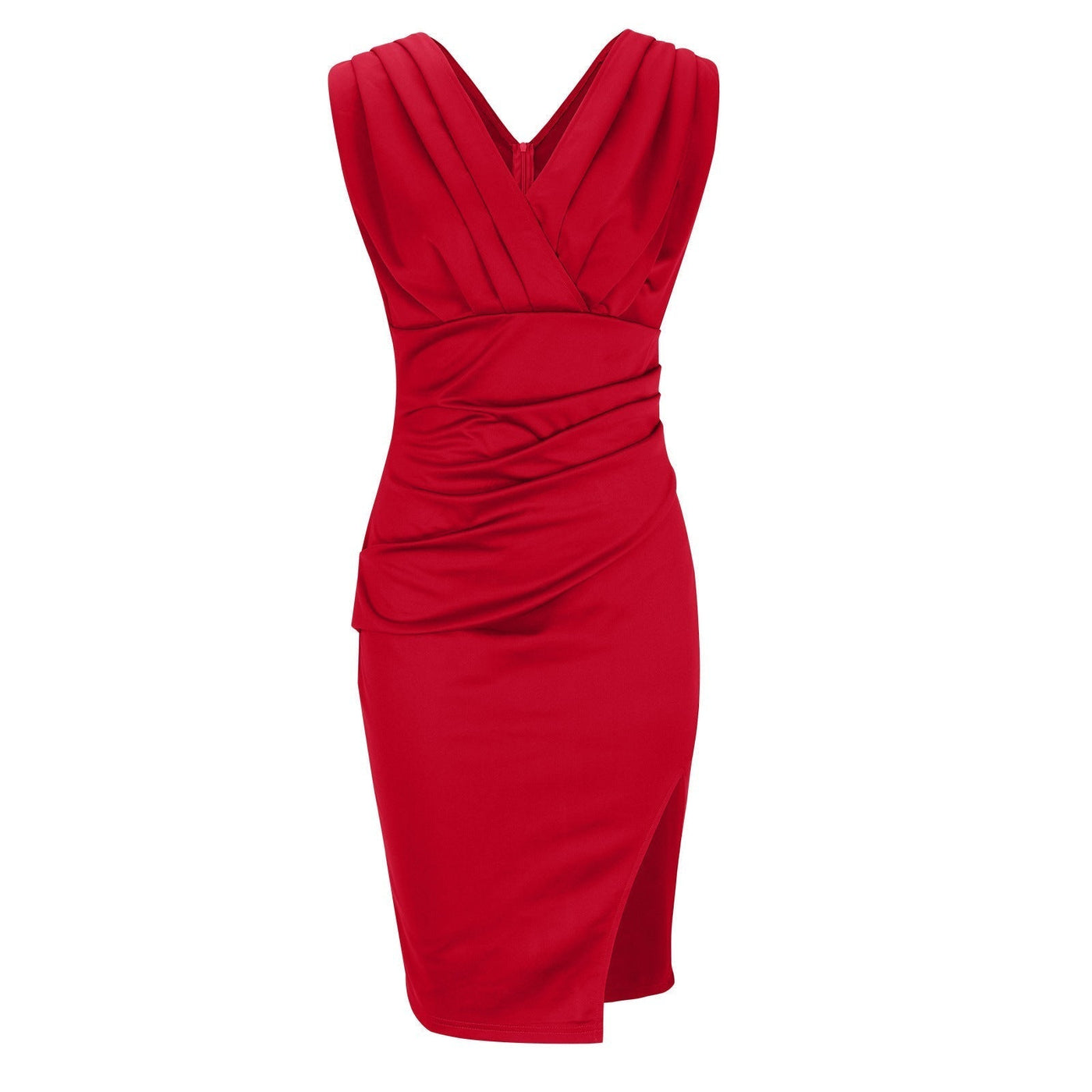 Jessica | Dress with V-Neck and Slit